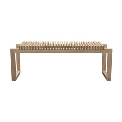 Cutter Bench | Teak (Indoor & Outdoor use) | Benches | Fritz Hansen