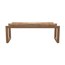 Cutter Bench Anniversary Edition | Teak (Indoor & Outdoor use) | Sitzbänke | Fritz Hansen