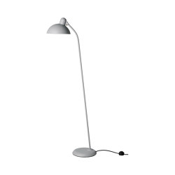 Kaiser Idell™ Floor Lamp | Easy grey & Brass | Standleuchten | Fritz Hansen