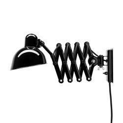 Kaiser Idell™ Wall Lamp | Black | Lampade parete | Fritz Hansen