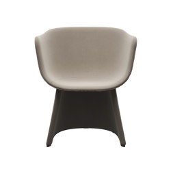 Monolit™ | CM231, Lounge chair, with leather piping | Armchairs | Fritz Hansen