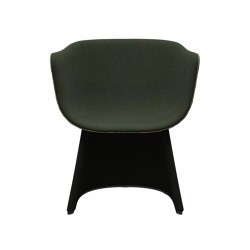 Monolit™ | CM231, Lounge chair, with leather piping | Armchairs | Fritz Hansen