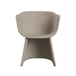 Monolit™ | CM221, Dining chair with leather piping | Chairs | Fritz Hansen