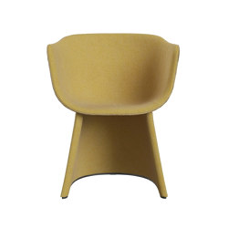 Monolit™ | CM221, Dining chair with leather piping | Chairs | Fritz Hansen