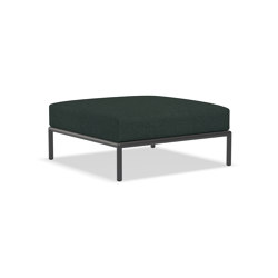 LEVEL | ottoman, Sunbrella Heritage Alpine | Poufs | HOUE