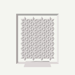 Freestanding room divider Facet 170 x 200cm in Pearl Gray |  | Bloomming