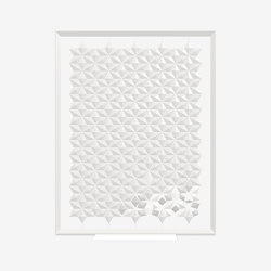 Freestanding room divider Facet 204 x 260cm in White | Pareti mobili | Bloomming