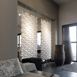 Facet hanging room divider 102 x 226cm - 2 pieces |  | Bloomming
