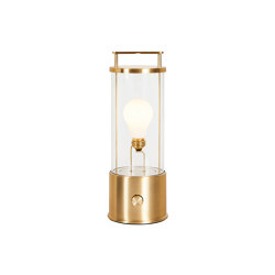 The Muse Portable Lamp in Solid Brass, Special Edition | Outdoor table lights | Tala