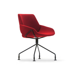 Monk chair with swivel base fixed | Chairs | Prostoria