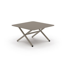 Garda low table 65x65 aluminium table top | Coffee tables | Bivaq