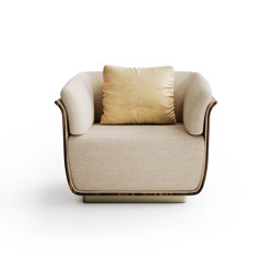 Allure wood armchair | Armchairs | Capital