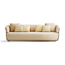 Allure wood sofa 3s | Sofas | Capital