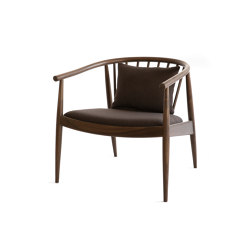 Reprise | Chair Upholstered | Walnut | Sillones | L.Ercolani