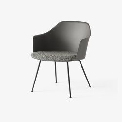 Rely HW102 Stone Grey w. Nimbus 009 & Black base | Fauteuils | &TRADITION