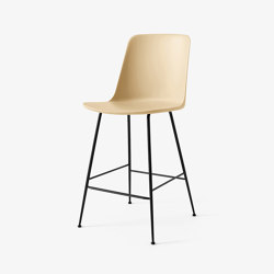 Rely HW91 Beige Sand w. Black base | Bar stools | &TRADITION