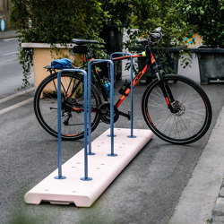 Veló | Mobiler Fahrradständer | Fahrradreihenparker | VPI Concrete