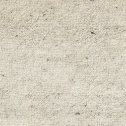 Uni hand knotted rug | ivory-white