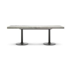 11 Table pieds corolle, Appartement Le Corbusier | Dining tables | Cassina