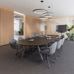Slide connect flexible meeting table | Contract tables | RENZ