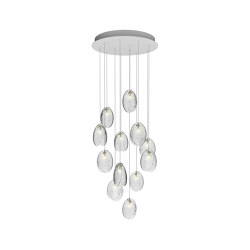 MUSSELS chandelier of 12 pcs |  | Bomma