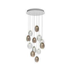 MUSSELS chandelier of 12 pcs |  | Bomma