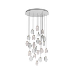 MUSSELS chandelier of 26 pcs round |  | Bomma