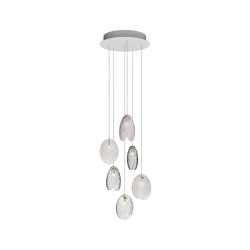 MUSSELS chandelier of 6 pcs |  | Bomma