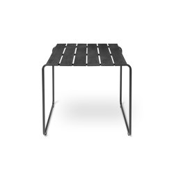 Ocean 2-pers table - black | Tabletop square | Mater