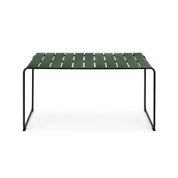 Ocean OC2 4-pers table - green | Tavoli pranzo | Mater