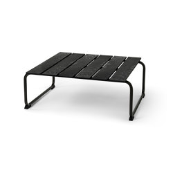 Ocean Lounge Table - black | open base | Mater