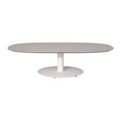 T-Table tavolo da caffè elipse 136 x 80cm H35 | Tavolini bassi | Tribù