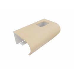 Captain horizontal toilet roll holder with wet wipe dispenser | Paper roll holders | PlyDesign