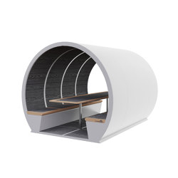 8 Person Open Outdoor Pod |  | The Meeting Pod