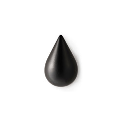 Dropit Hooks Small Black | Ganchos simples | Normann Copenhagen