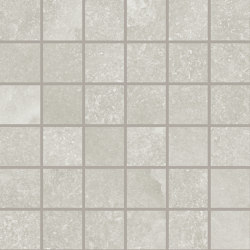 Salt Stone Mosaico 30x30 Grey Ash | Ceramic mosaics | EMILGROUP