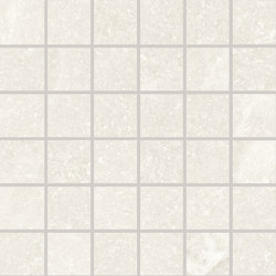Salt Stone Mosaico 30x30 White Pure | Ceramic mosaics | EMILGROUP