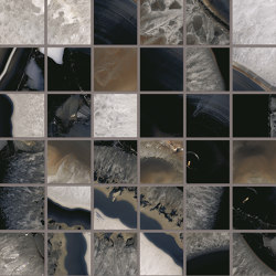 Tele di Marmo Precious Mosaico 30x30 Agate Black | Ceramic mosaics | EMILGROUP