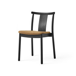 Merkur Dining Chair, Black Oak | MENU Bouclé 06 | Chaises | Audo Copenhagen