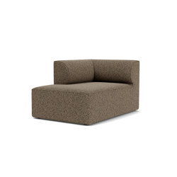 Eave Modular Sofa 86, Chaise Longue, Left  | Safire 0001 | Modular seating elements | Audo Copenhagen