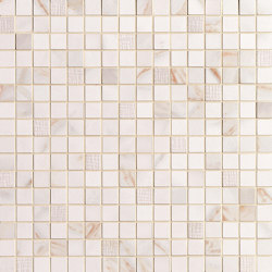 Roma Stone Calacatta Oro Mosaico 30,5X30,5 | Ceramic tiles | Fap Ceramiche