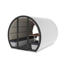 8 Person Fully Enclosed Outdoor Pod |  | The Meeting Pod