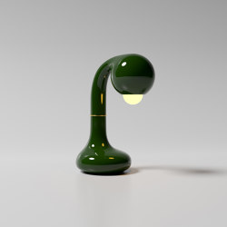Table Lamp 12” Gloss Ivy | Material ceramic / porcelain | Entler
