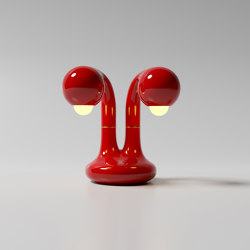 Table Lamp 2-Globe 12” Cherry | Table lights | Entler