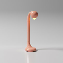 Table Lamp 24” Gloss Pink | Table lights | Entler