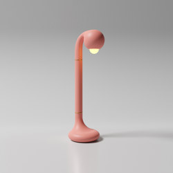 Table Lamp 24” Matte Pink | Table lights | Entler