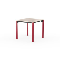 iLAIK extendable table 80 - birch/angular/sienna red | Mesas comedor | LAIK