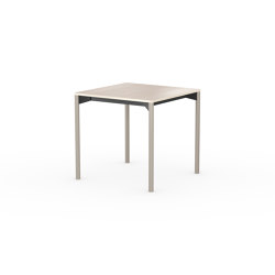 iLAIK extendable table 80 - birch/rounded/graybeige | Dining tables | LAIK