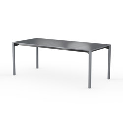 iLAIK extendable table 200 - gray/angular/gray | Dining tables | LAIK