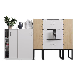 Hushoffice | Agile Office | HushLock office lockers and cabinets | Storage systems | Hushoffice